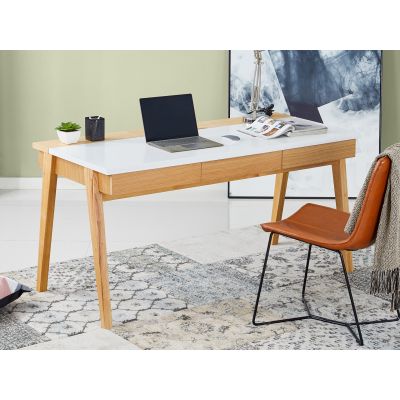 MARLEY 150CM Computer Desk - OAK