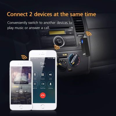 Mpow Bluetooth 4.1 Audio Receiver Dual Link AUX Adapter