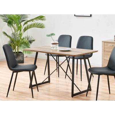 ALMA Dining Table Rectangle 120x70cm - WALNUT