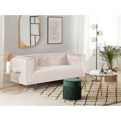 MANAROLA 2 Seater Sofa - PINK