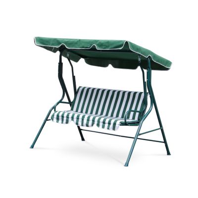 Outdoor Patio Garden 3 Seater Swing Seat Chair