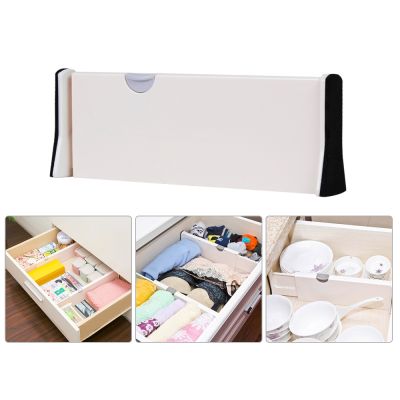38cm x 10cm Adjustable Clapboard Drawer Divider Organiser