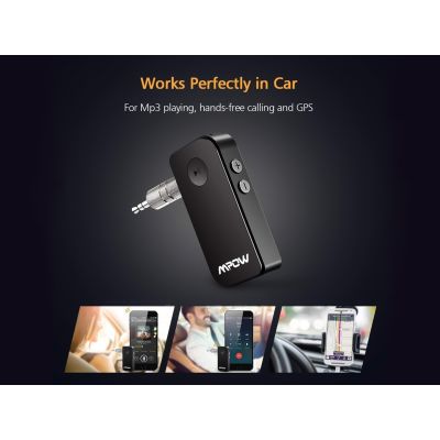 Mpow Bluetooth 4.1 Audio Receiver Dual Link AUX Adapter