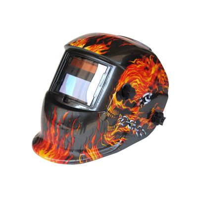 Solar Auto Darkening Welding Helmet - BLACK