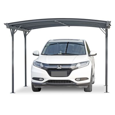 Toughout Patio Carport Canopy Curved Roof 3.6m x 3m