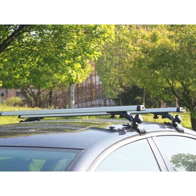 120cm Universal Roof Rack Cross Bars 2PC - SILVER