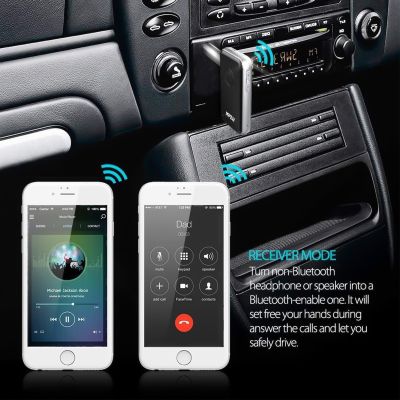 Mpow 2 in 1 Bluetooth 4.1 Dual Link Receiver and Transmitter