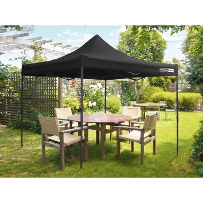 Toughout Breeze Gazebo 3 x 3m - Black