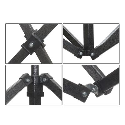 Toughout Breeze Gazebo 3 x 4.5m - Black