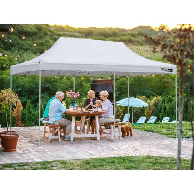 Toughout Breeze Gazebo 3 x 6m - White