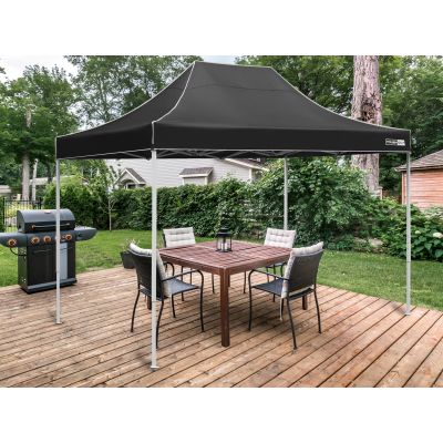 Toughout Thunderstorm Gazebo 3 x 4.5m - Black