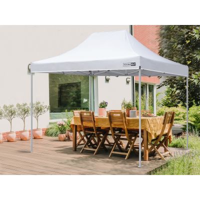Toughout Thunderstorm Gazebo 3 x 4.5m - White