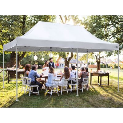 Toughout Thunderstorm Gazebo 3 x 6m - White