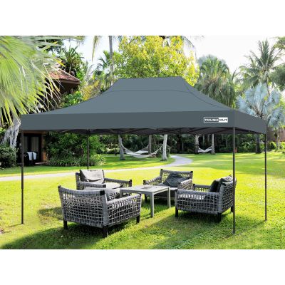 Toughout Breeze Gazebo 3 x 4.5m - Grey