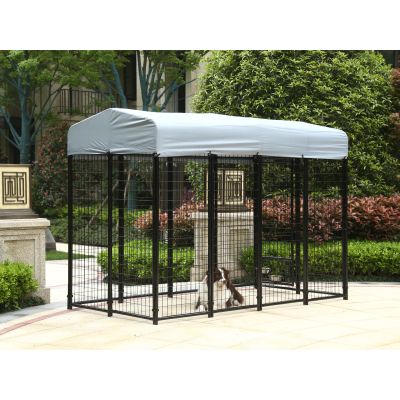 Bingo Pet Dog Kennel Metal Enclosure 2.4m x 1.2m