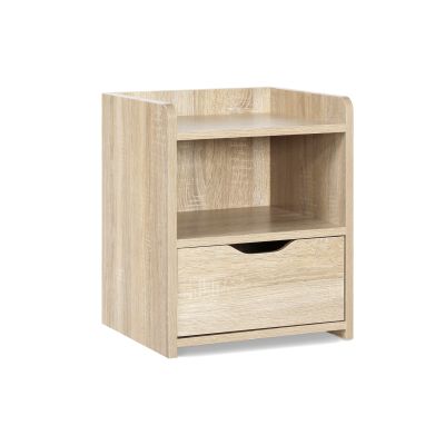 KNOX Bedside Table Nightstand - MAPLE