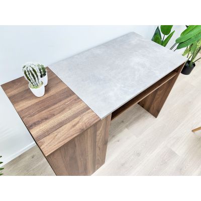 Willie 116cm Computer Desk - Walnut