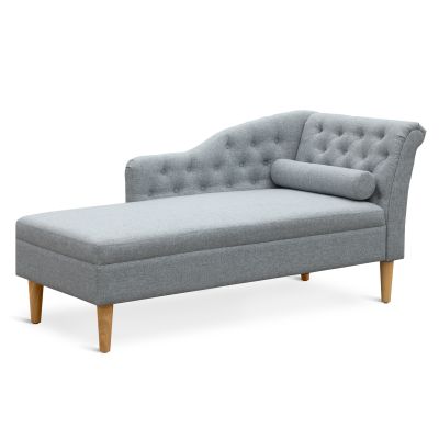 Florence Chaise Lounge Sofa - Grey