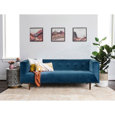 Manarola 3 Seater Sofa - Blue