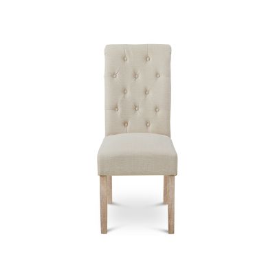 Zoey Upholstered Dining Chair - Set of 2 - Beige