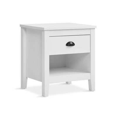 Congo Bedside Table - White