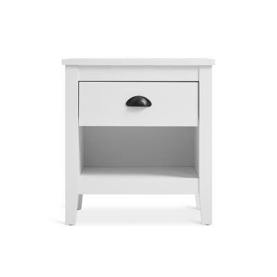 Congo Bedside Table - White