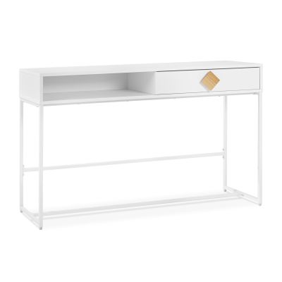 Alaska Wooden Console Table - White