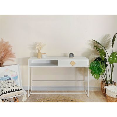 Alaska Wooden Console Table - White