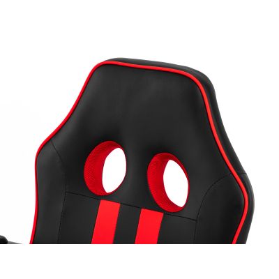 Detroit Gaming Chair - Black + Red