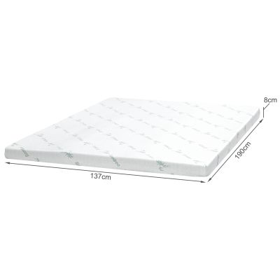 Betalife Dream Flip Dual Sided Memory Foam Mattress Topper - Double