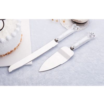 Wedding Cake Knife And Server Set