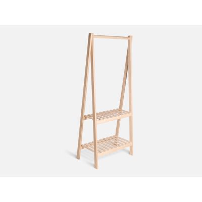 PEIPUS Wooden Clothes Rack - OAK