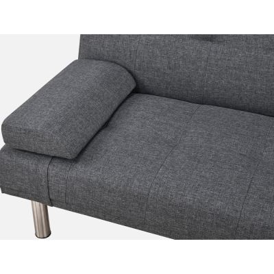 DENVER 3-Seater Sofa Bed GREY