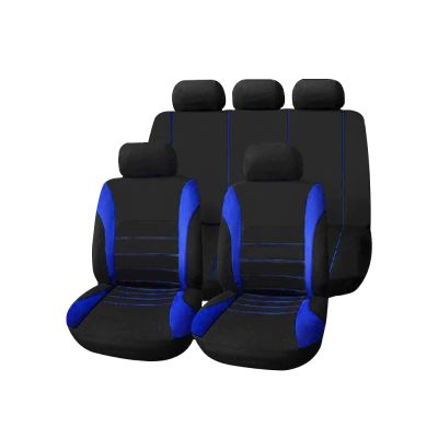 Car Seat Cover 9PCS Set - BLUE