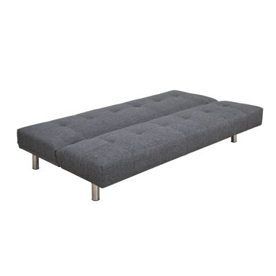 DENVER 3-Seater Sofa Bed GREY