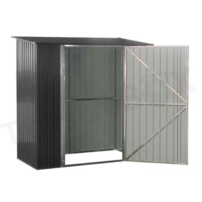 TOUGHOUT Garden Shed 1.94M x 1.19M x 1.98M BLACK