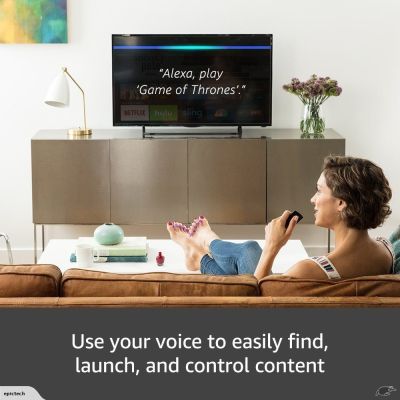 All-New Amazon Fire TV with 4K Ultra HD and Alexa Voice Remote