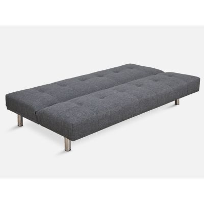 DENVER 3-Seater Sofa Bed GREY
