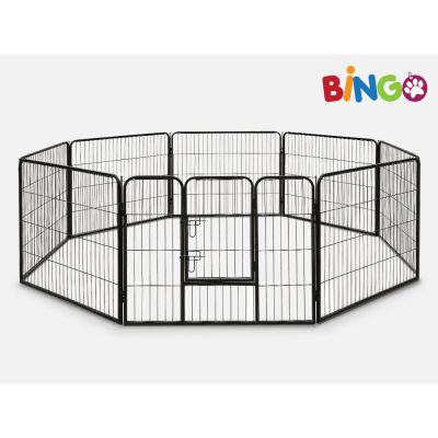 BINGO Dog Pet Play Pen With Cover 100 x 80CM - 8pcs