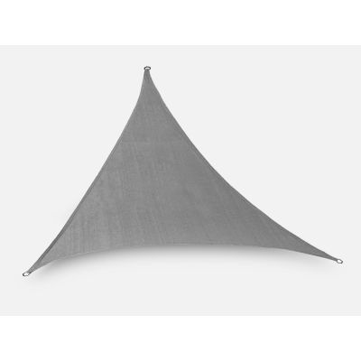 TOUGHOUT Shade Sail Triangle 5m x 5m x 5m - GREY