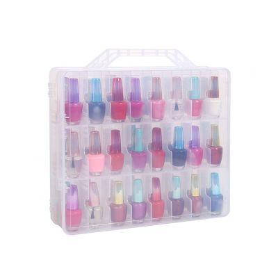 48 Grid Portable Nail Polish Organiser Storage Holder Case