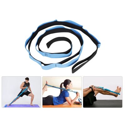 Multi-Grip Yoga Stretching Strap Flexibility Stretch loop Belt