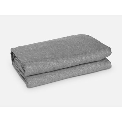 TOUGHOUT Shade Sail Triangle 5m x 5m x 5m - GREY