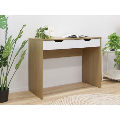 Schertz 100cm Computer Desk - Oak