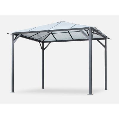 Patio Gazebo Aluminium Hardtop Gazebo 3x3M