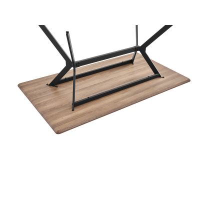 CLAUDE Dining Table Rectangle 160x90cm - WALNUT