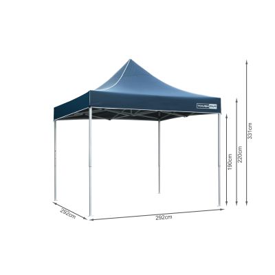 Toughout Thunderstorm Gazebo 3 x 3m - Navy