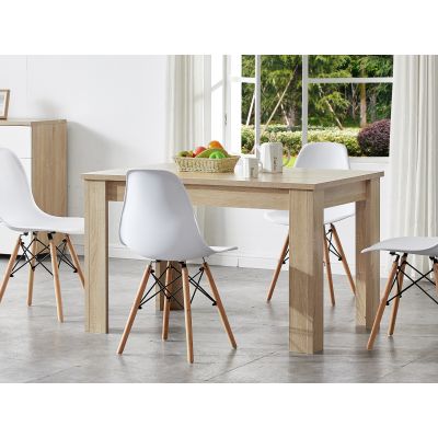 Azar Dining Table Rectangle 120 X 80cm - Oak