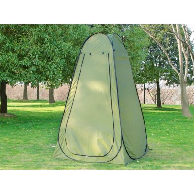 Pop Up Camping Shower Toilet Tent Outdoor Portable w 20L Solar Shower Bag