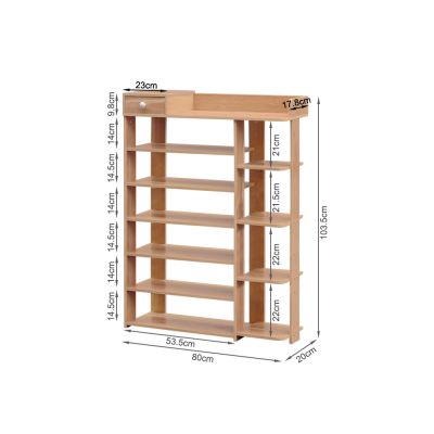 MATHESON 7 Tier Shoe Rack Shoe Storage Shelf